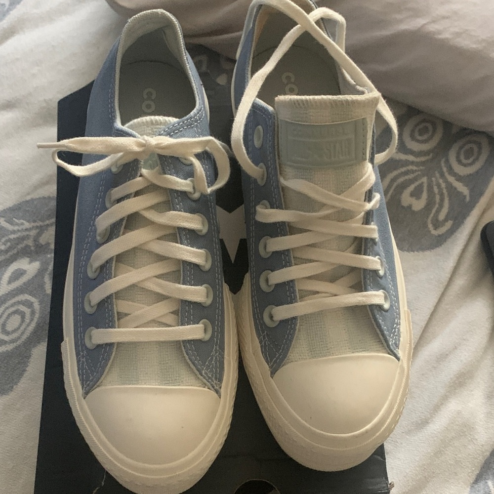 Converse Blue and White Women's Sneakers